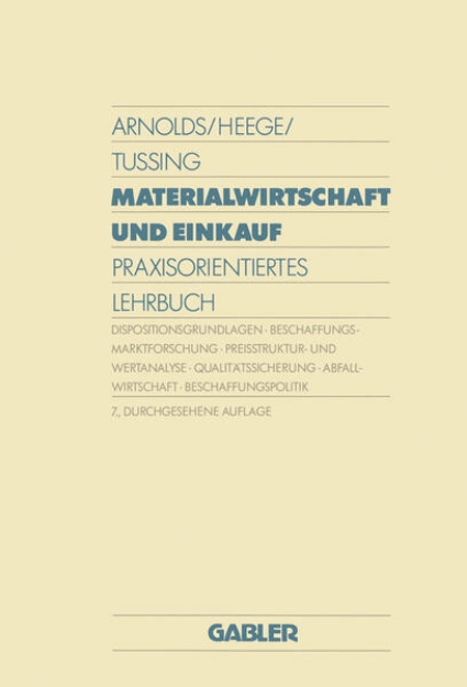 Bild von Materialwirtschaft und Einkauf (eBook)