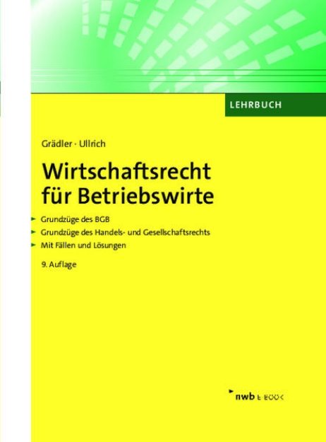 Bild von Wirtschaftsrecht für Betriebswirte (eBook)