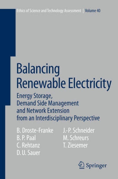 Bild von Balancing Renewable Electricity (eBook)