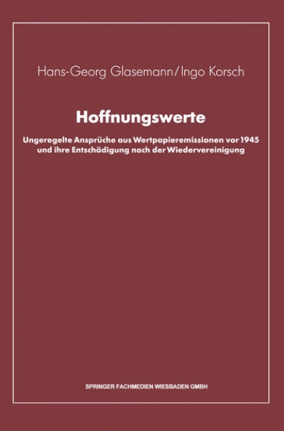 Bild zu Hoffnungswerte (eBook)