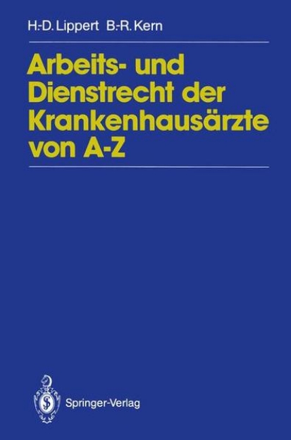 Bild von Arbeits- und Dienstrecht der Krankenhausärzte von A¿Z