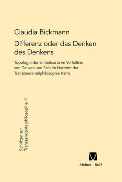 Bild von Differenz oder das Denken des Denkens (eBook)