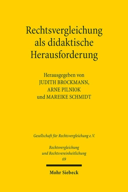 Bild von Rechtsvergleichung als didaktische Herausforderung (eBook)