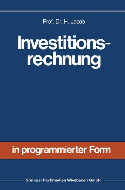 Bild von Investitionsrechnung (eBook)