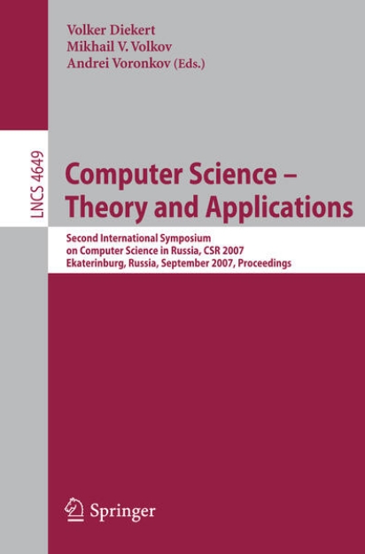 Bild von Computer Science - Theory and Applications (eBook)