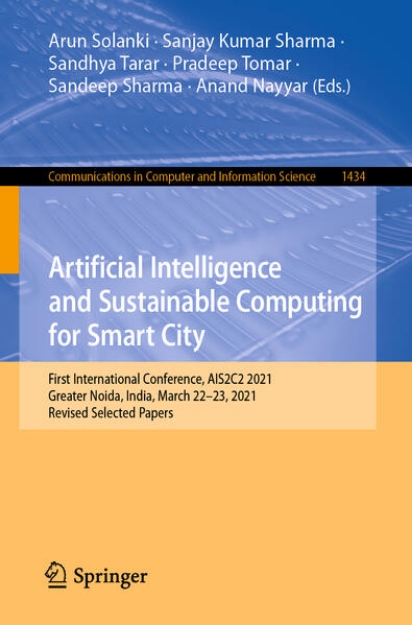 Bild von Artificial Intelligence and Sustainable Computing for Smart City (eBook)