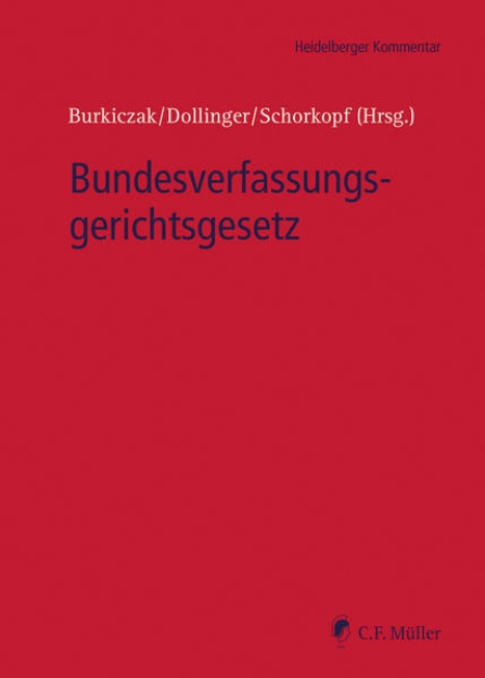 Bild von Bundesverfassungsgerichtsgesetz (eBook)