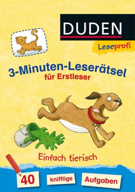 Bild von Duden Leseprofi - 3-Minuten-Leserätsel für Erstleser: Einfach tierisch