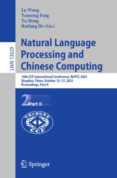 Bild von Natural Language Processing and Chinese Computing