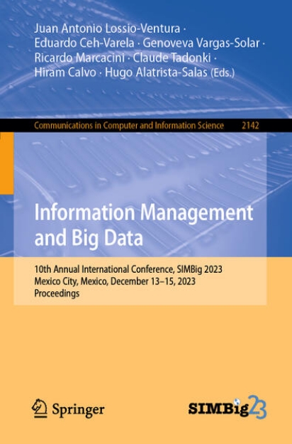 Bild von Information Management and Big Data (eBook)