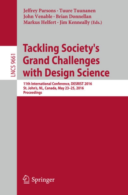 Bild von Tackling Society's Grand Challenges with Design Science (eBook)