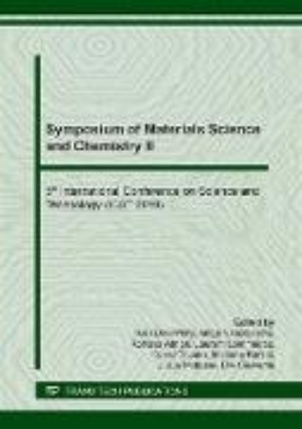 Bild von Symposium of Materials Science and Chemistry II (eBook)