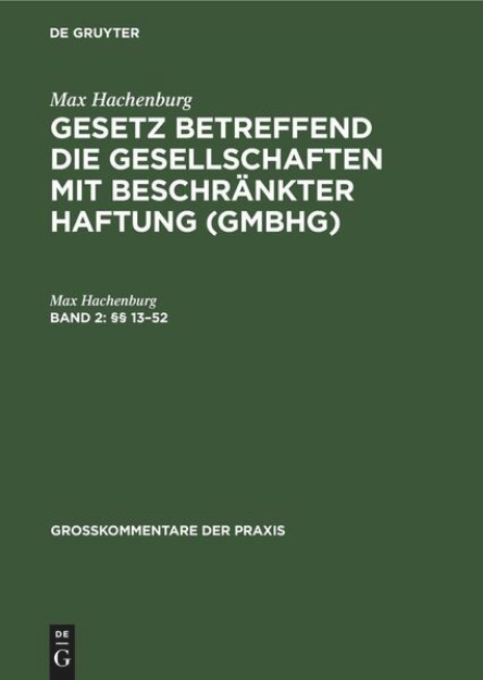 Bild von §§ 13-52 (eBook)