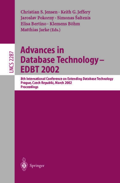 Bild von Advances in Database Technology - EDBT 2002 (eBook)