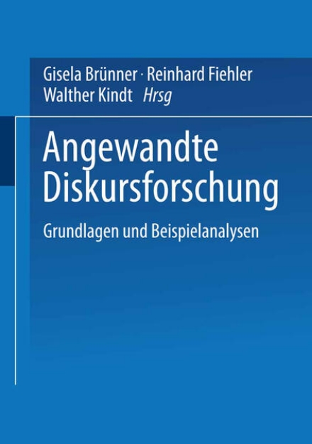 Bild von Angewandte Diskursforschung