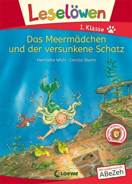 Bild von Leselöwen 1. Klasse - Das Meermädchen und der versunkene Schatz