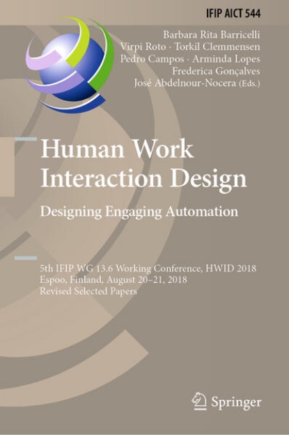 Bild von Human Work Interaction Design. Designing Engaging Automation (eBook)