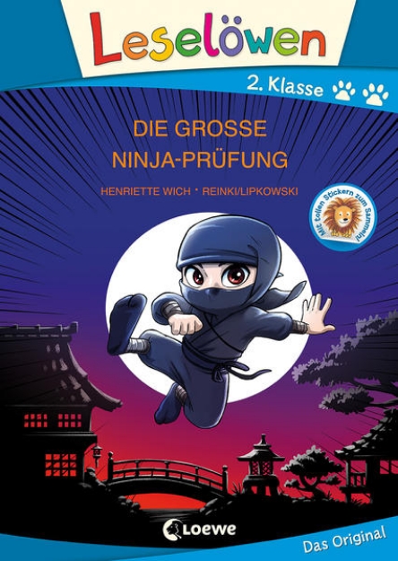 Bild von Leselöwen 2. Klasse - Die große Ninja-Prüfung (Großbuchstabenausgabe)