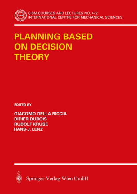 Bild von Planning Based on Decision Theory (eBook)