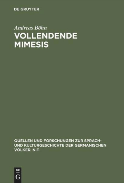 Bild von Vollendende Mimesis (eBook)