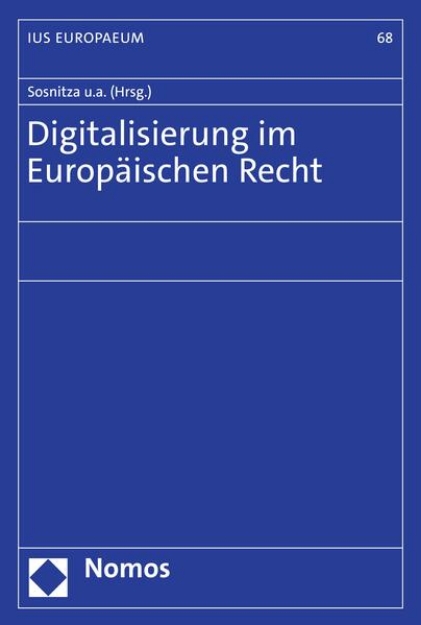 Bild von Digitalisierung im Europäischen Recht (eBook)