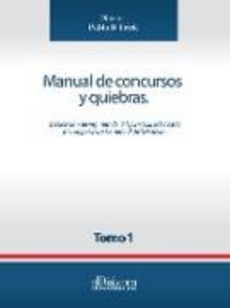 Bild von Manual de concursos y quiebras - Tomo 1 (eBook)