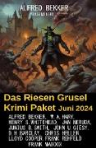 Bild von Das Riesen Grusel Krimi Paket Juni 2024 (eBook)