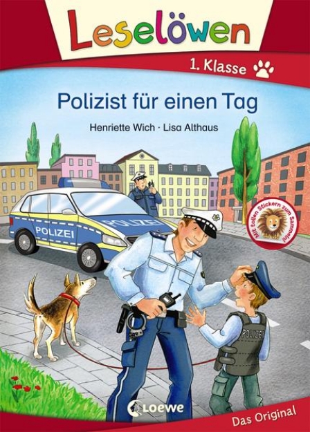 Bild von Leselöwen 1. Klasse - Polizist für einen Tag