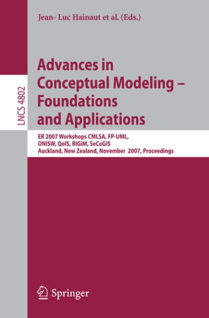 Bild von Advances in Conceptual Modeling - Foundations and Applications (eBook)