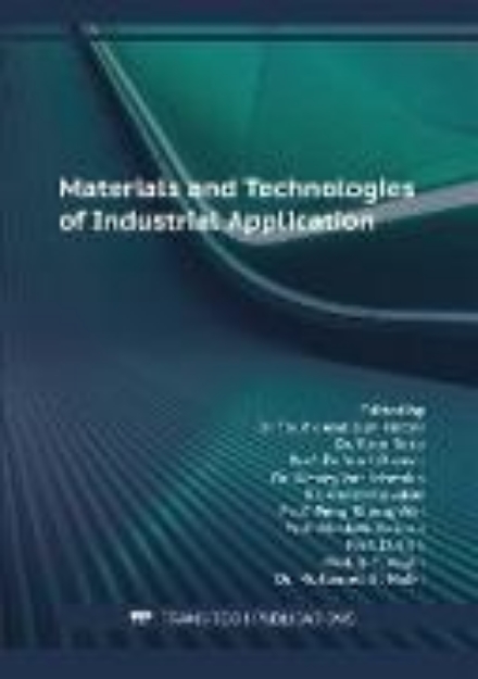 Bild von Materials and Technologies of Industrial Application (eBook)