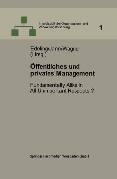 Bild von Öffentliches und privates Management (eBook)