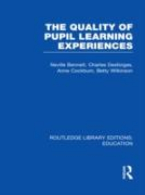 Bild von Quality of Pupil Learning Experiences (RLE Edu O) (eBook)