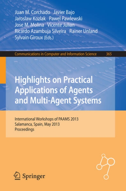 Bild von Highlights on Practical Applications of Agents and Multi-Agent Systems (eBook)