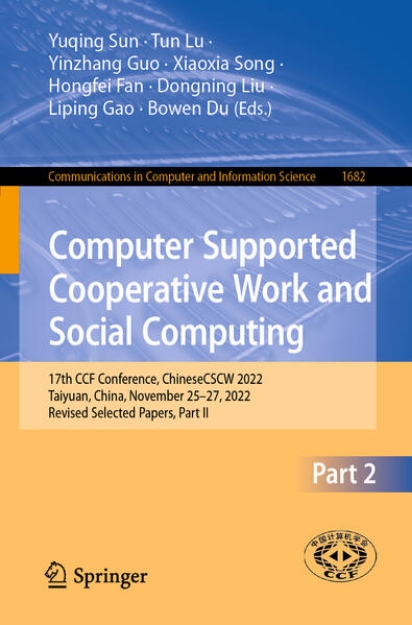 Bild von Computer Supported Cooperative Work and Social Computing (eBook)