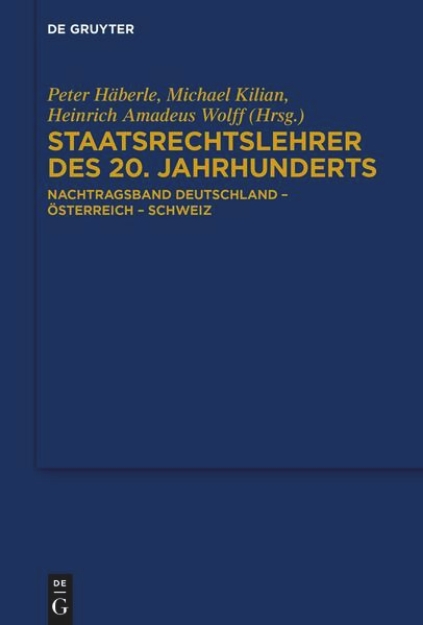 Bild von Staatsrechtslehrer des 20. Jahrhunderts (eBook)