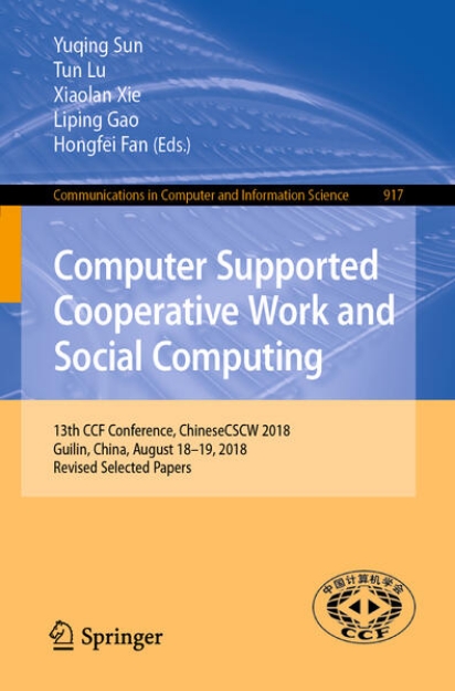 Bild zu Computer Supported Cooperative Work and Social Computing (eBook)