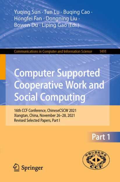 Bild von Computer Supported Cooperative Work and Social Computing (eBook)