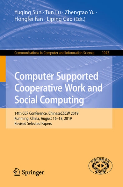 Bild von Computer Supported Cooperative Work and Social Computing (eBook)