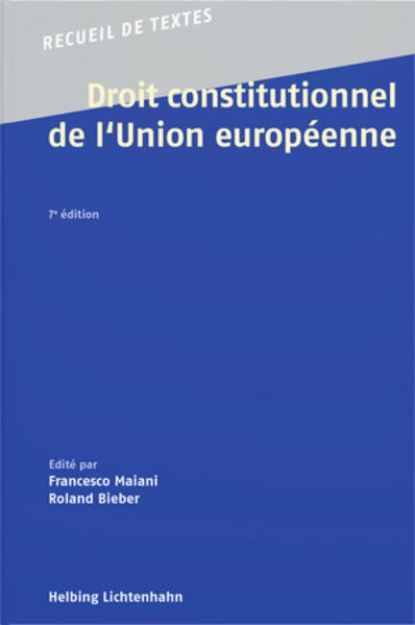 Bild von Droit constitutionnel de l'Union européenne