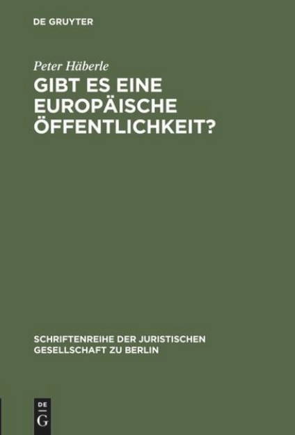 Bild von Gibt es eine europäische Öffentlichkeit? (eBook)