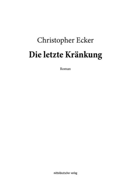 Bild von Die letzte Kränkung (eBook)