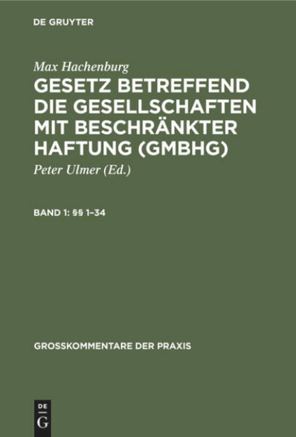 Bild von (§§ 1-34) (eBook)