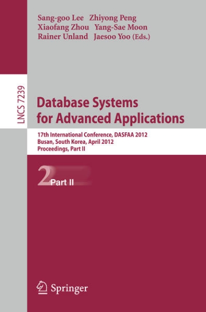 Bild von Database Systems for Advanced Applications (eBook)