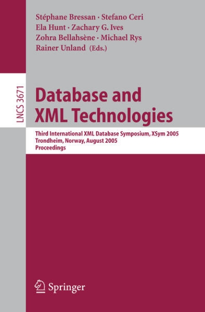 Bild von Database and XML Technologies (eBook)