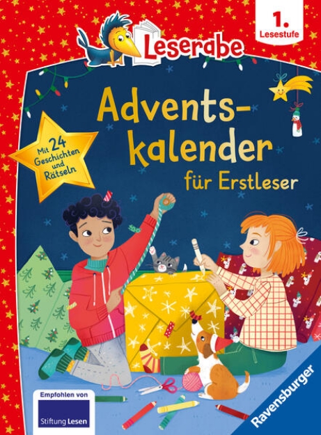 Bild von Adventskalender für Erstleser - lesen lernen mit dem Leserabe - Erstlesebuch - Kinderbuch ab 6 Jahren - Lesen lernen 1. Klasse Jungen und Mädchen (Leserabe 1. Klasse)