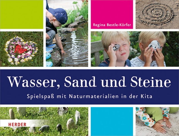 Bild von Wasser, Sand und Steine