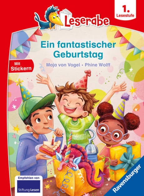 Bild von Ein fantastischer Geburtstag - lesen lernen mit dem Leserabe - Erstlesebuch - Kinderbuch ab 6 Jahren - Lesen lernen 1. Klasse Jungen und Mädchen (Leserabe 1. Klasse)