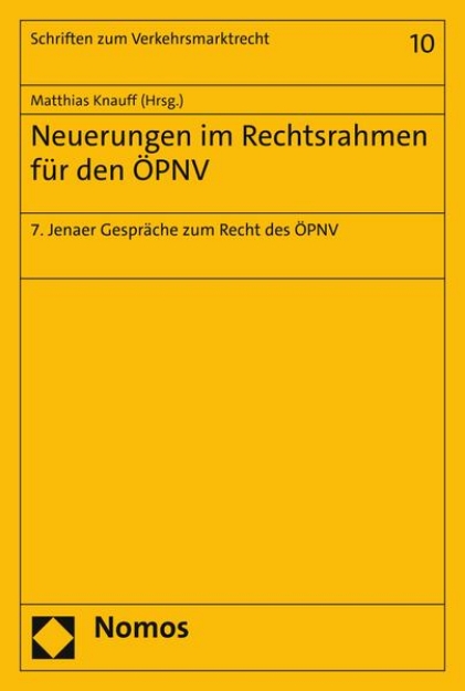 Bild von Neuerungen im Rechtsrahmen für den ÖPNV (eBook)