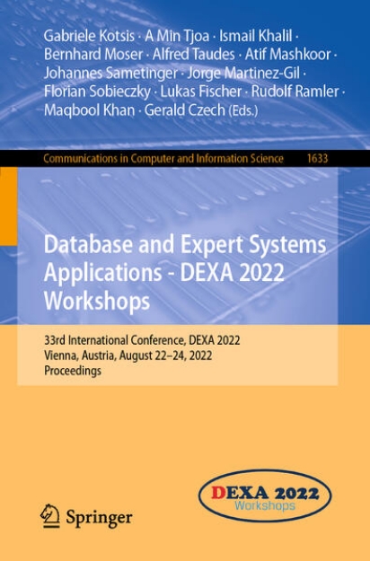 Bild von Database and Expert Systems Applications - DEXA 2022 Workshops (eBook)