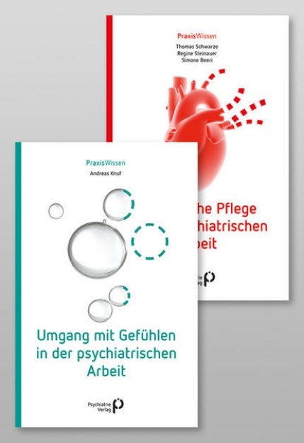 Bild von Paket: Umgang mit Gefühlen in der psychiatrischen Arbeit & Somatische Pflege in der psychiatrischen Arbeit